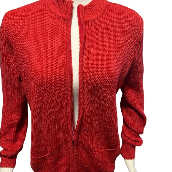 CW classics zip front cardigan sweater - Picture 5 of 7